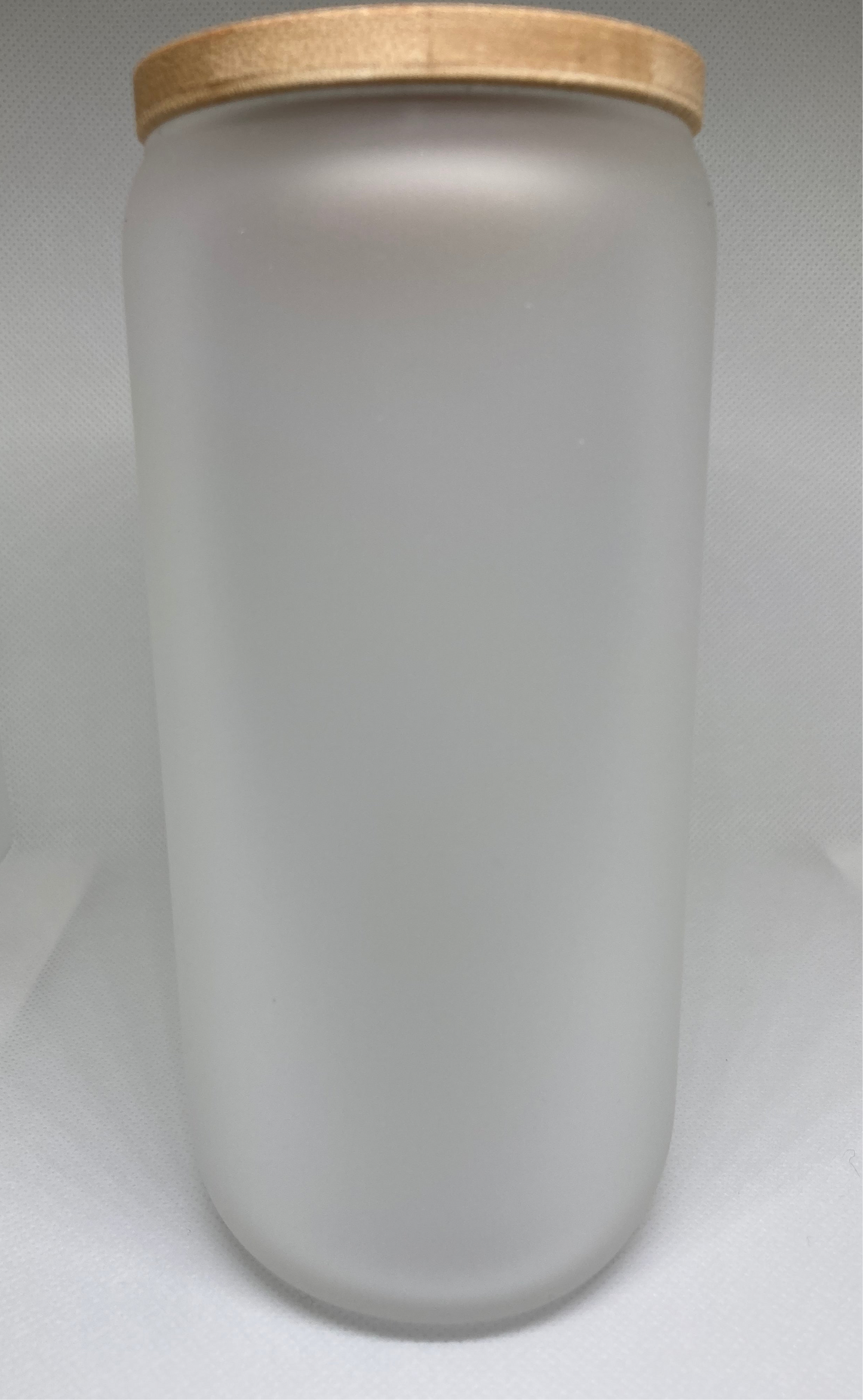 Frosted 16oz Glass Tumbler