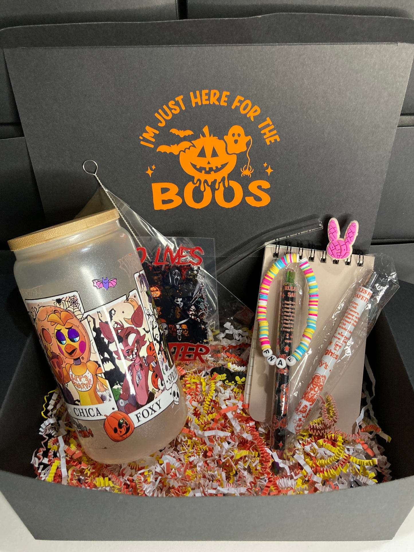 FNAF - 16oz Tumbler Gift Set (Glass)