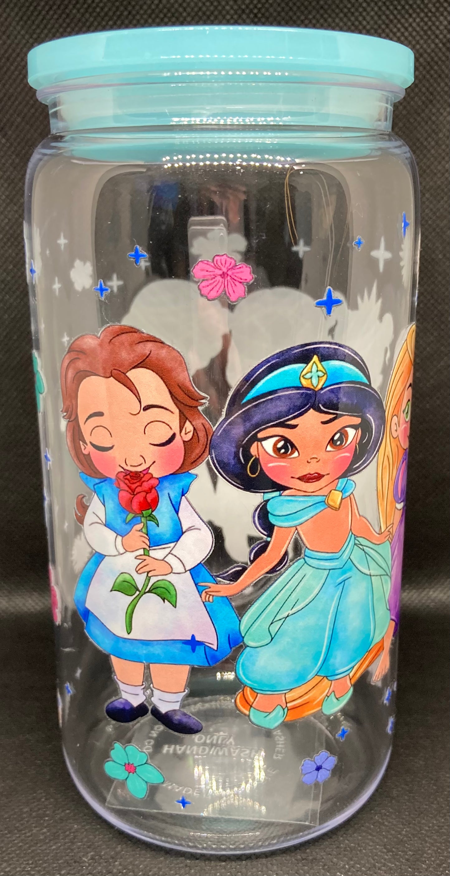 Little Princesses 16oz - Clear Plastic