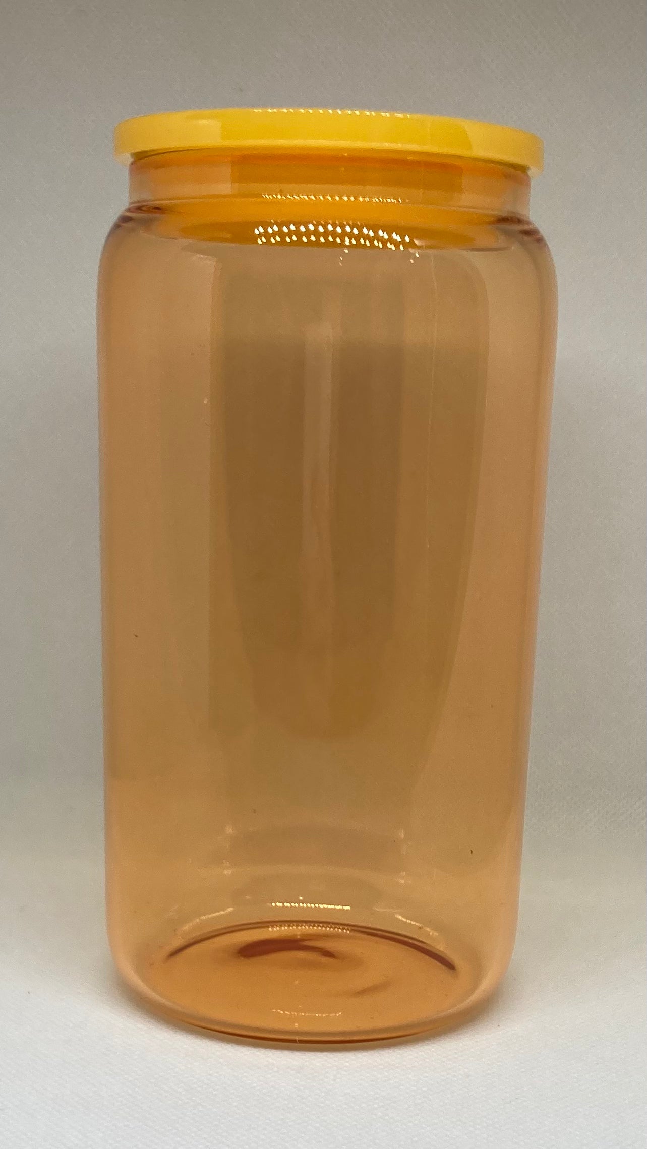 Yellow Jelly 16 oz Glass