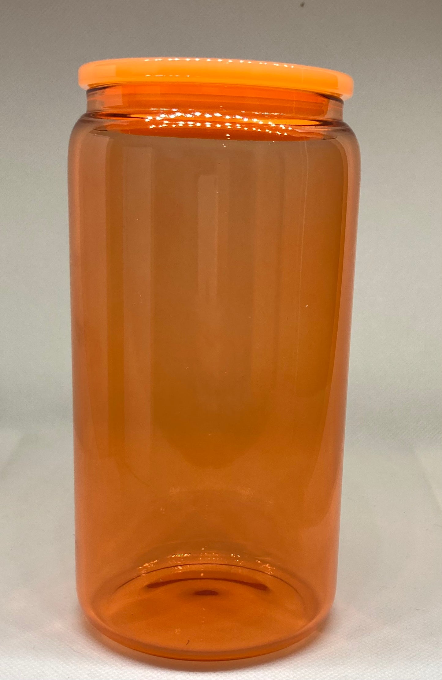 Orange Jelly 16 oz Glass