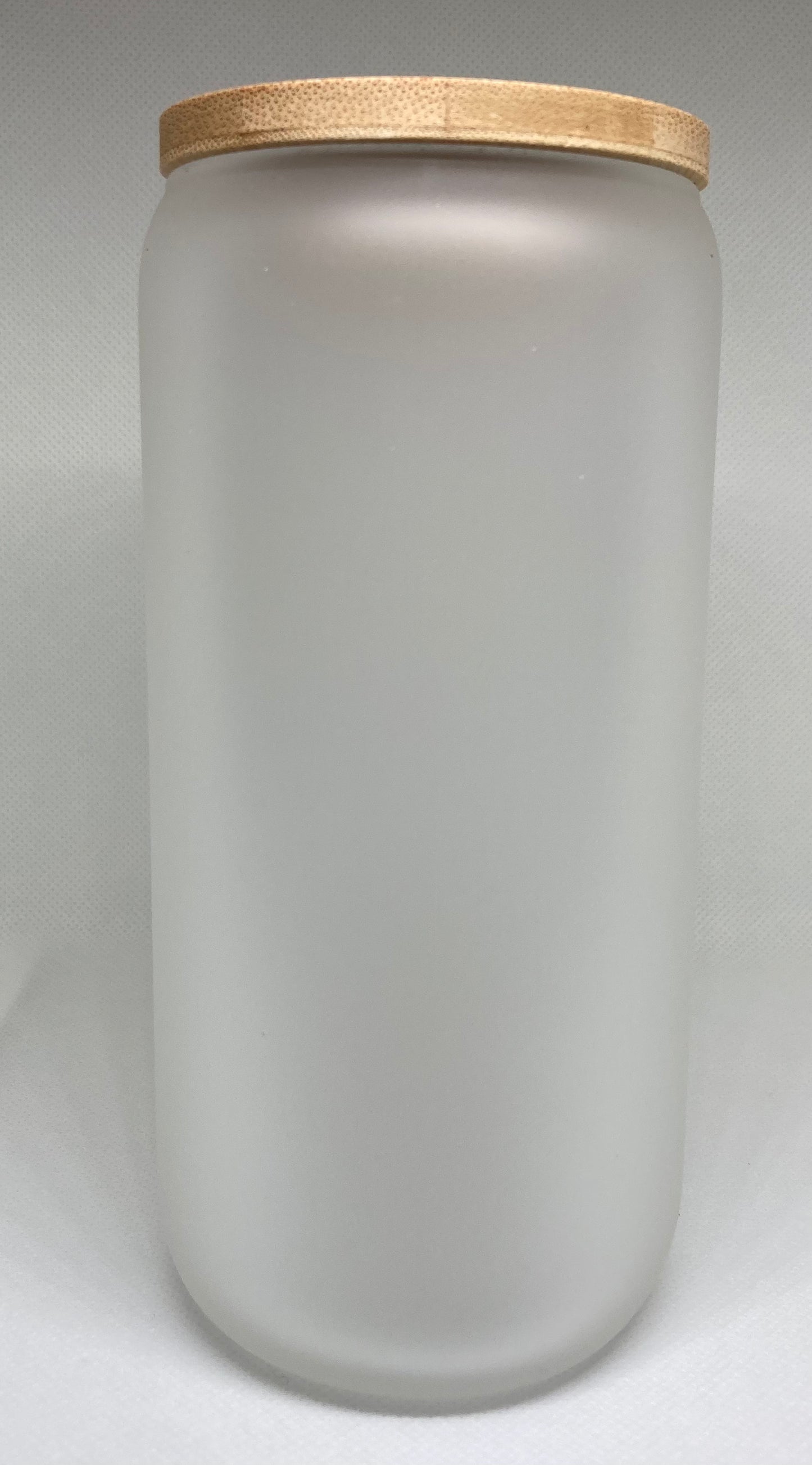 Frosted 16oz Glass Tumbler