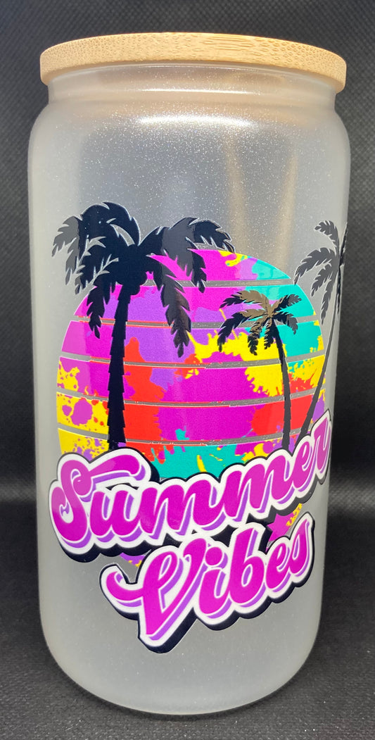 Summer Vibes - UV Color Changing & Glow in the dark (Pink)