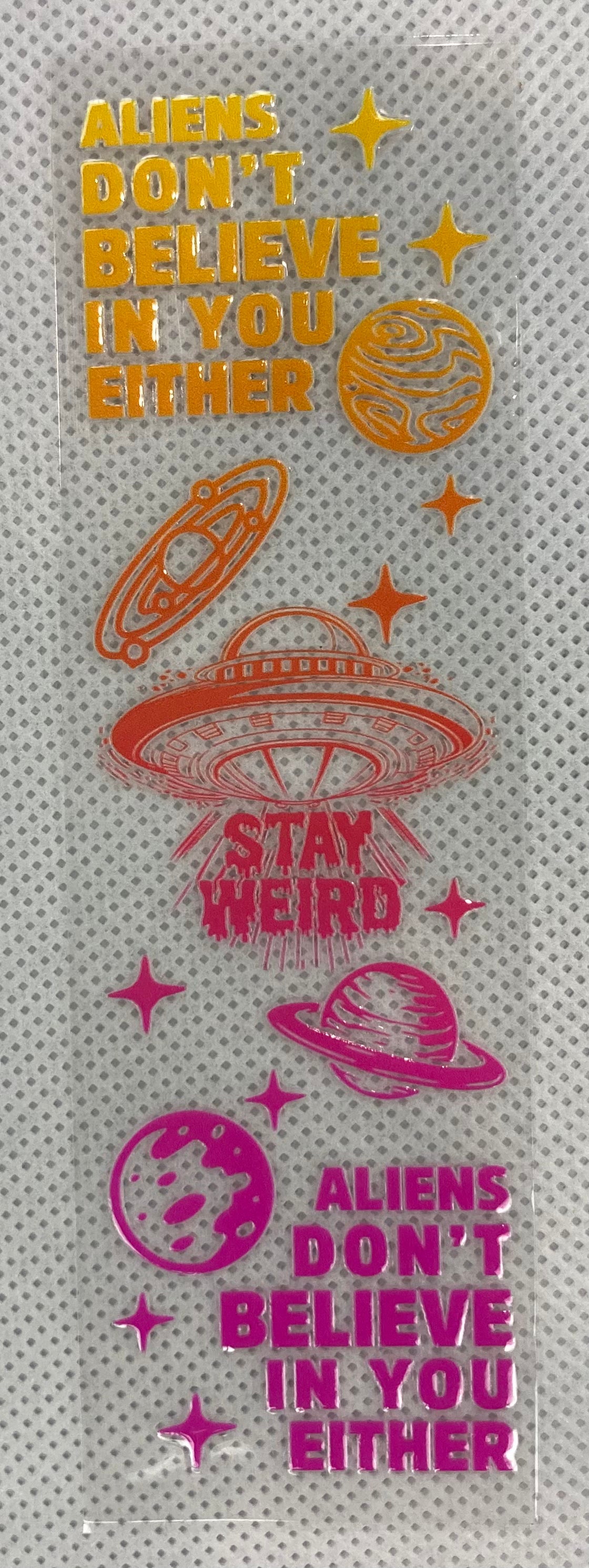 Stay Weird Print