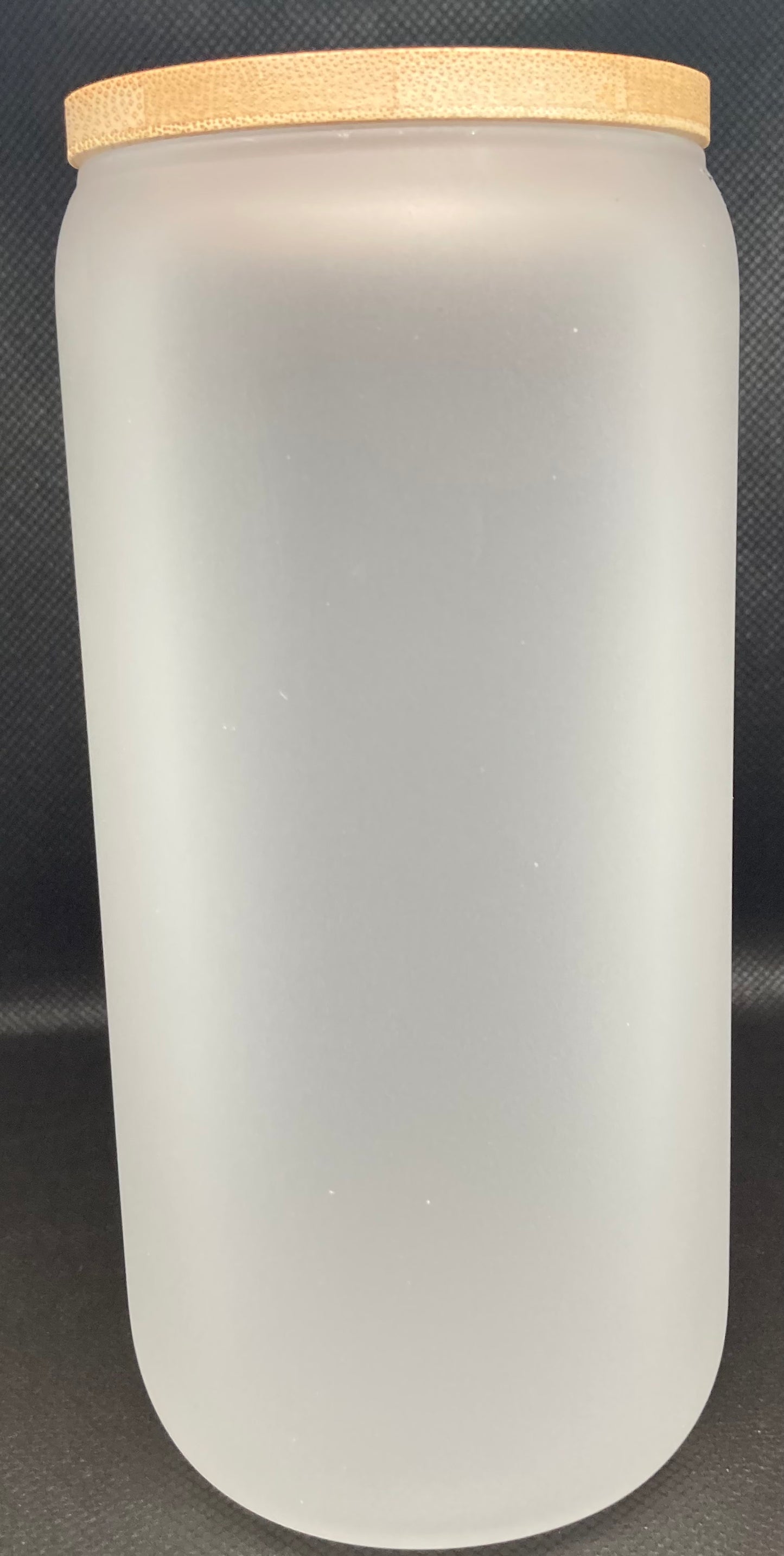 Frosted 16oz Glass Tumbler