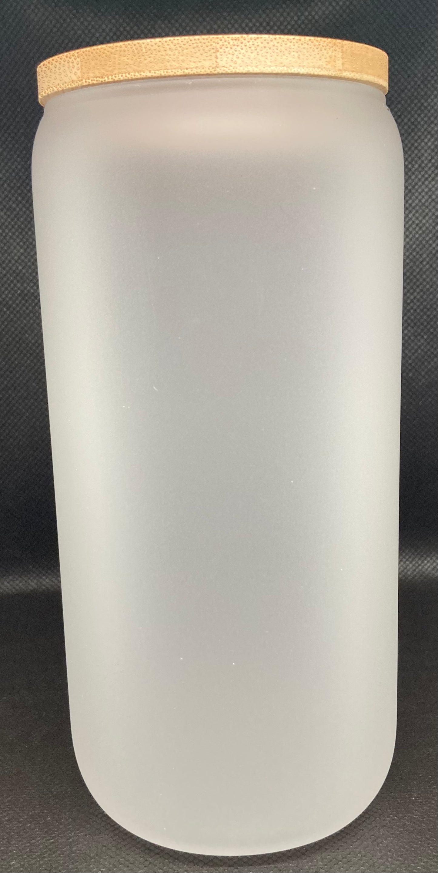 Frosted 16oz Glass Tumbler