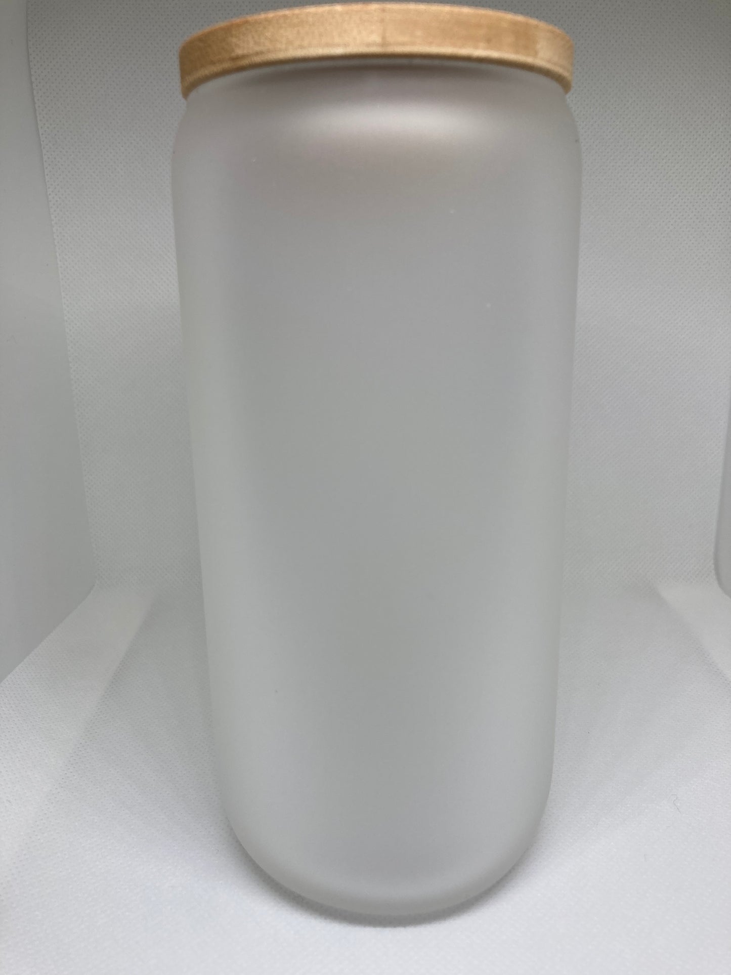 Frosted 16oz Glass Tumbler