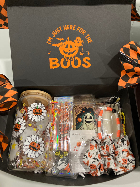 Thick Thighs & Spooky Vibes 16oz Tumbler Gift Set